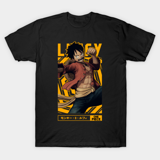 Straw Hat Luffy One Piece Anime Design Luffy One Piece T Shirt Teepublic